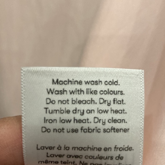 Numi XS light pink sustainable silk camisole - Picture 5 of 5